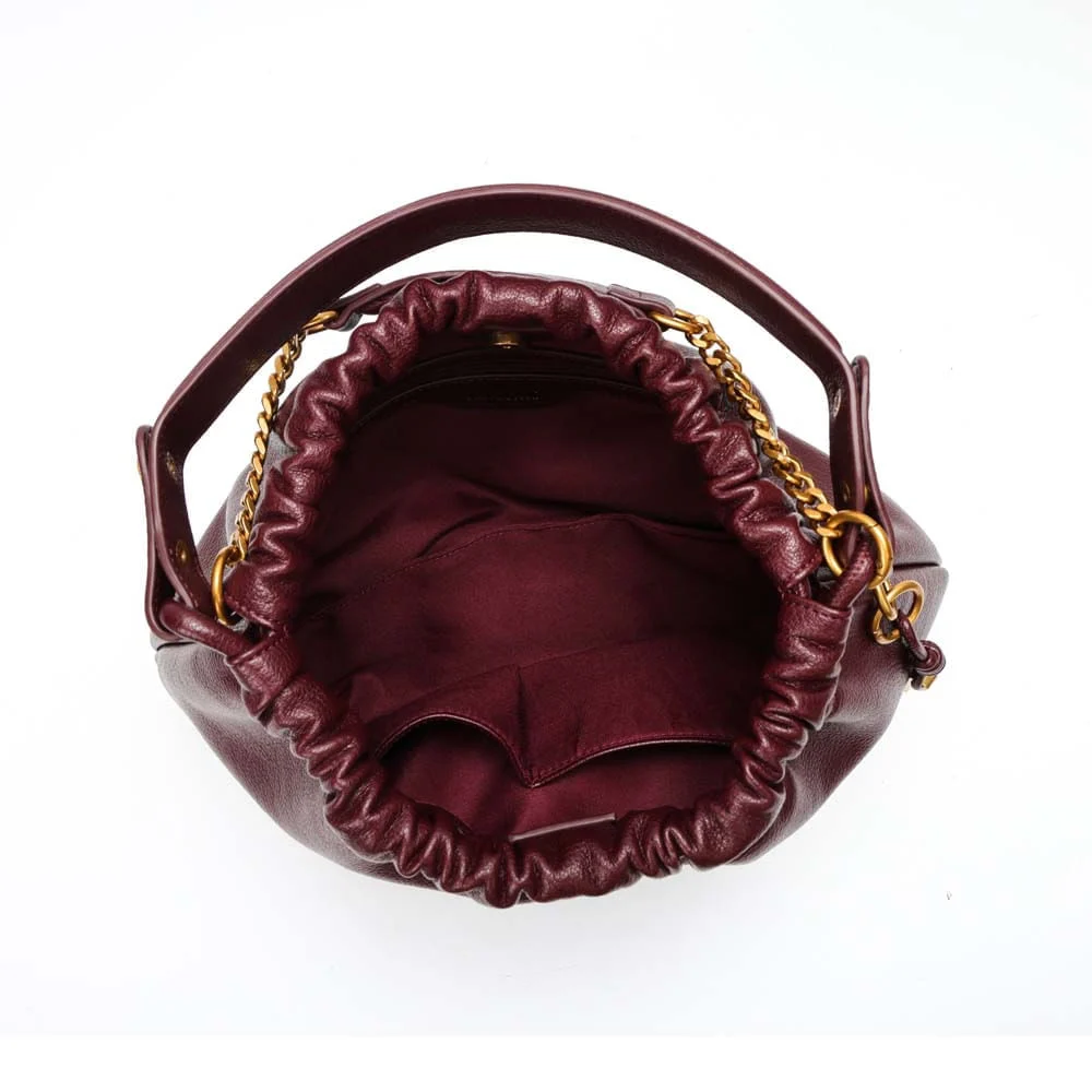 Bolsa Bucket Floater Roxo Berry Alça De Ombro - vista 7 de 7