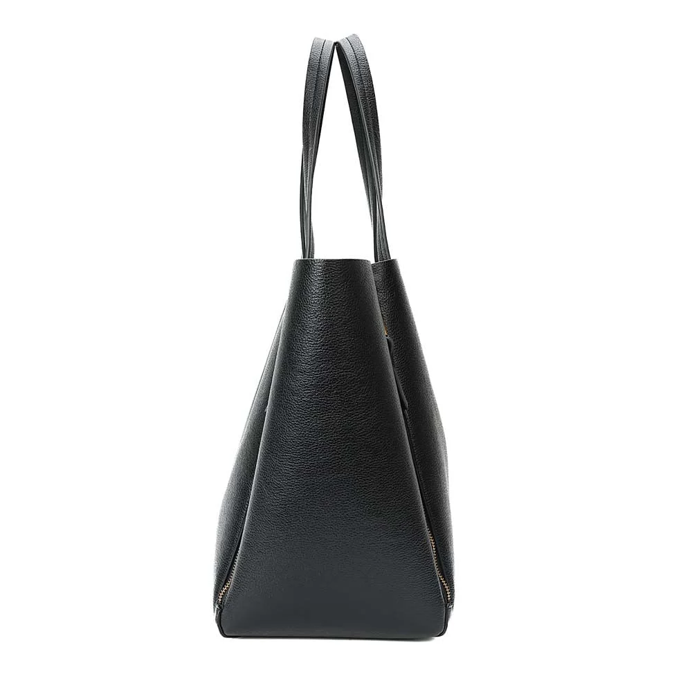 Bolsa Grande Floater Preta Alça De Ombro - vista 4 de 7