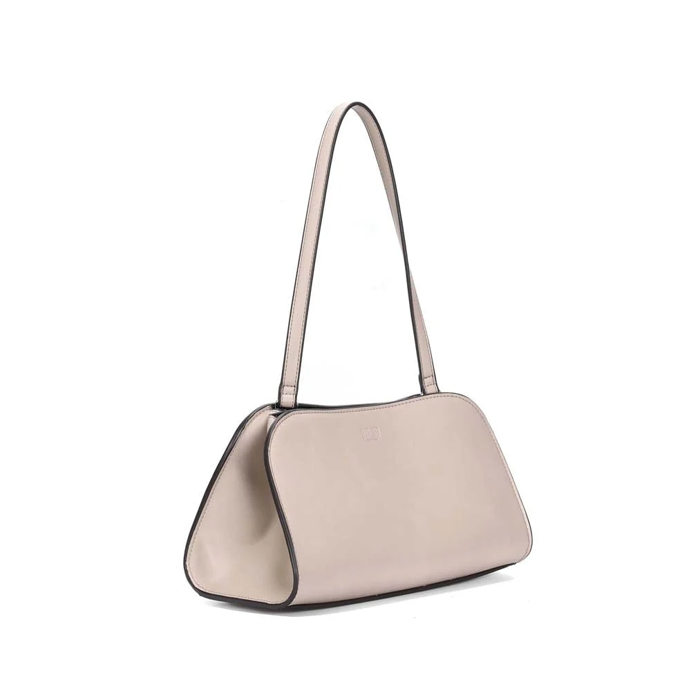 Bolsa Média Soft Cinza Alça De Ombro - vista 2 de 3