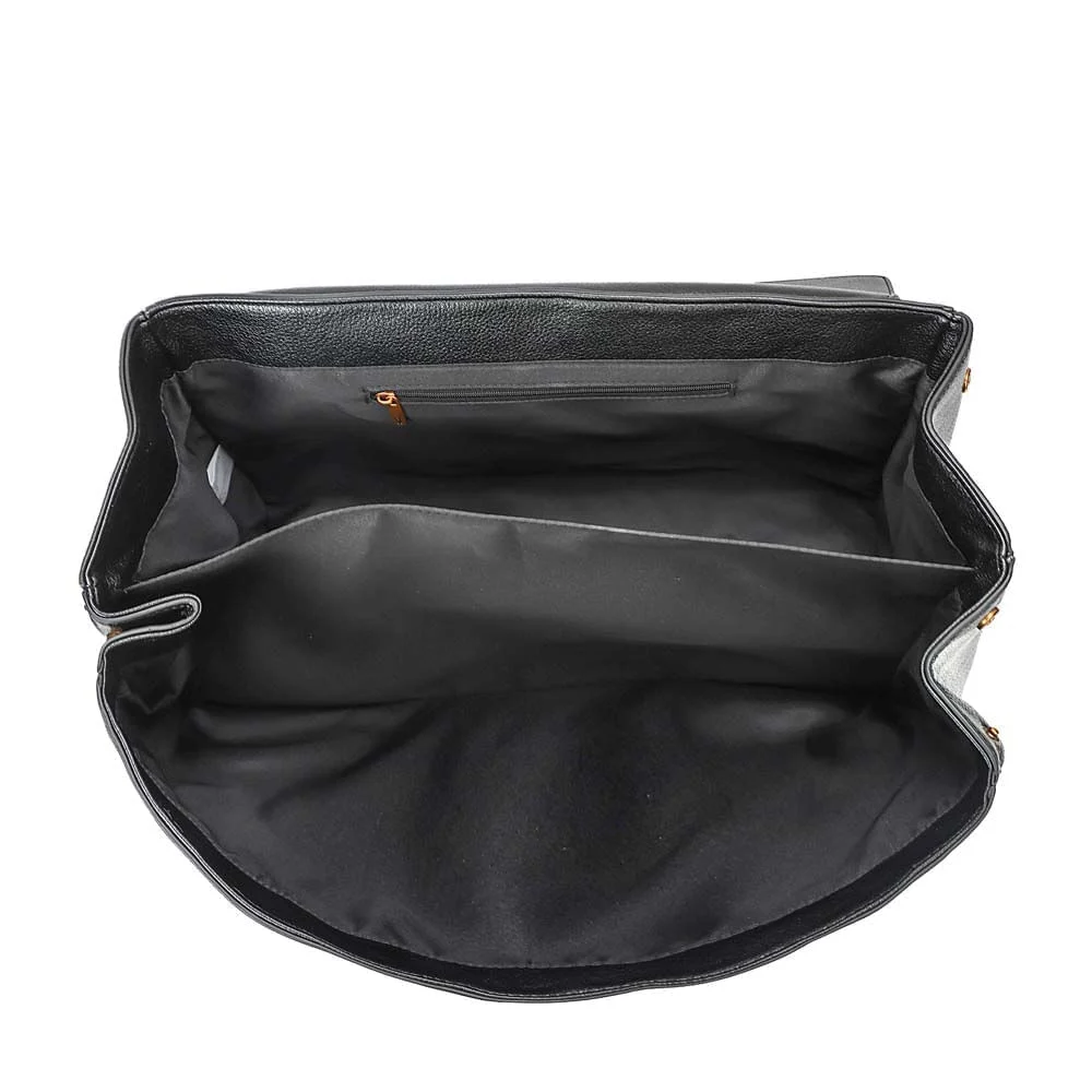 Bolsa Grande Floater Preta Alça Dupla - vista 7 de 7
