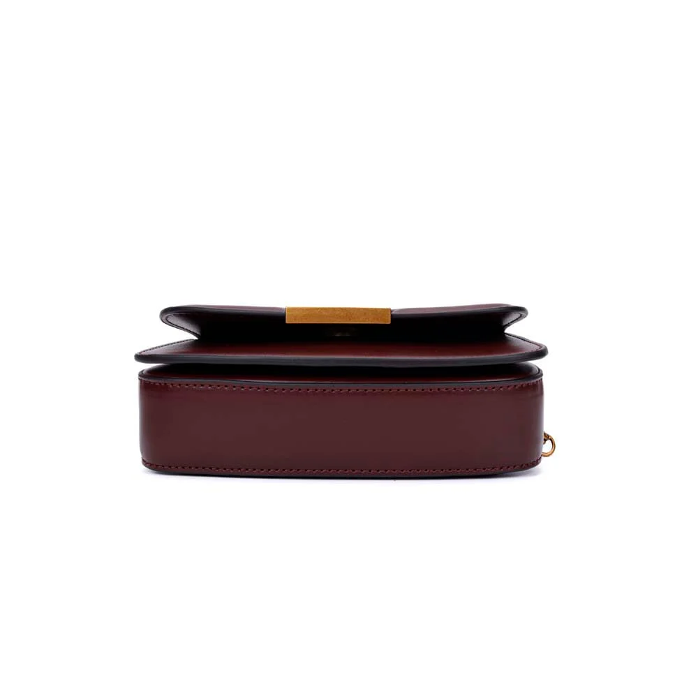 Bolsa Pequena Soft Roxo Berry Alça Dupla - vista 6 de 7