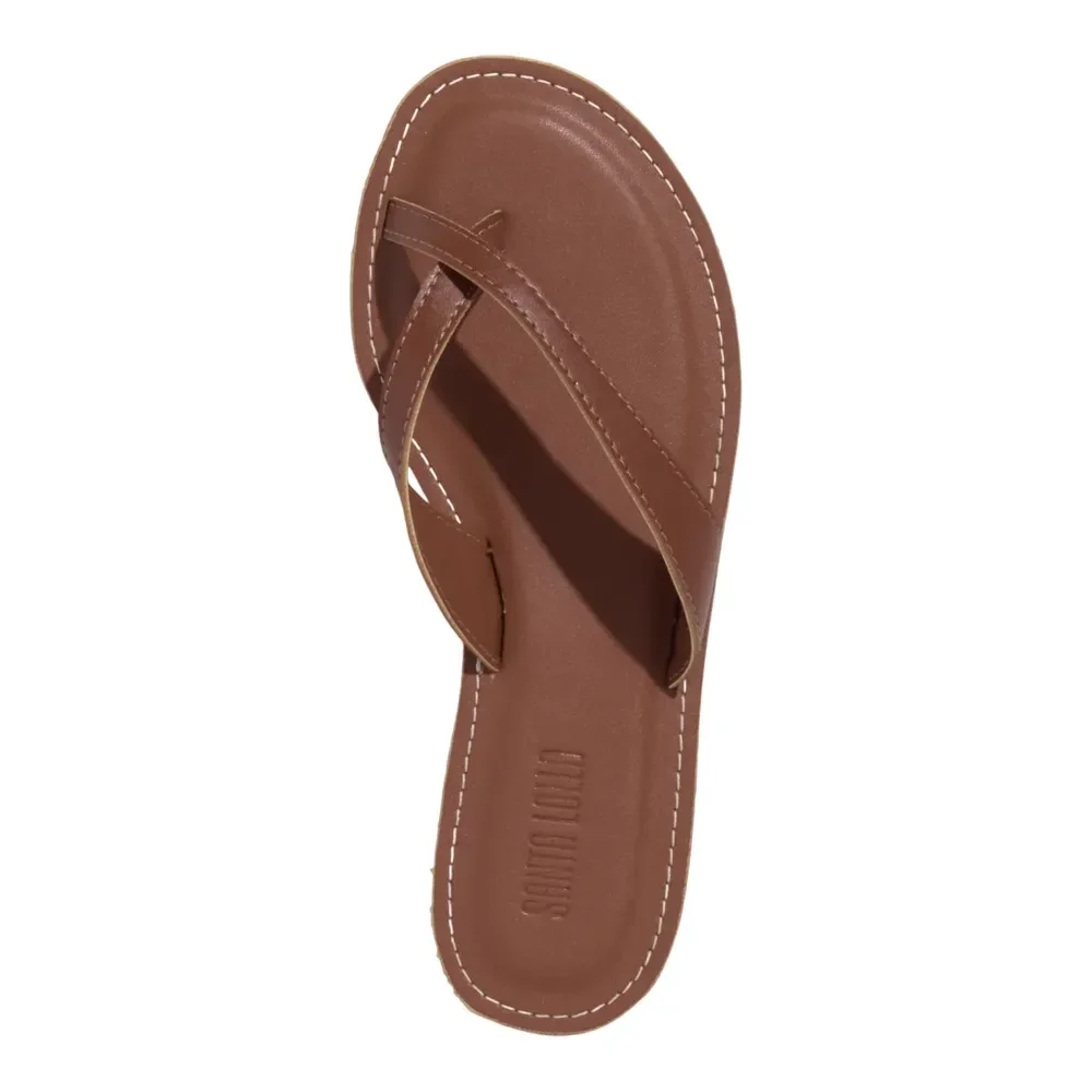 Rasteira Napa Soft Caramelo - vista 4 de 4