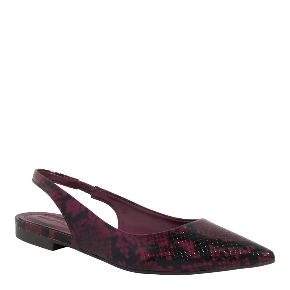 Sapatilha Animaler Vermelho Marsala Bico Fino - vista 2 de 4