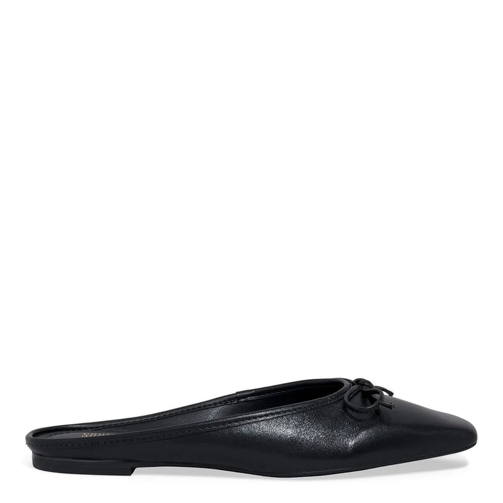 Mocassim Mule Couro Nobre Soft Preto - vista 1 de 4