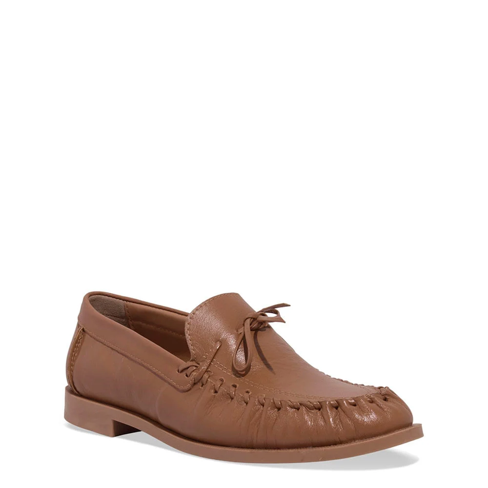 Mocassim Veneto Laço Marrom Hermes - vista 2 de 4