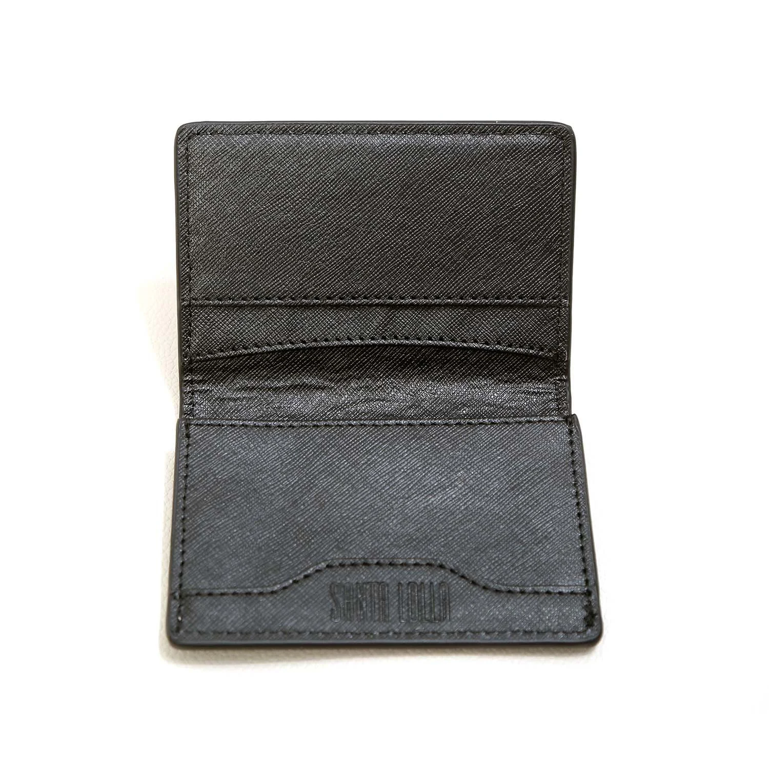Porta Cartão Floater Texturizado Preto - vista 6 de 7
