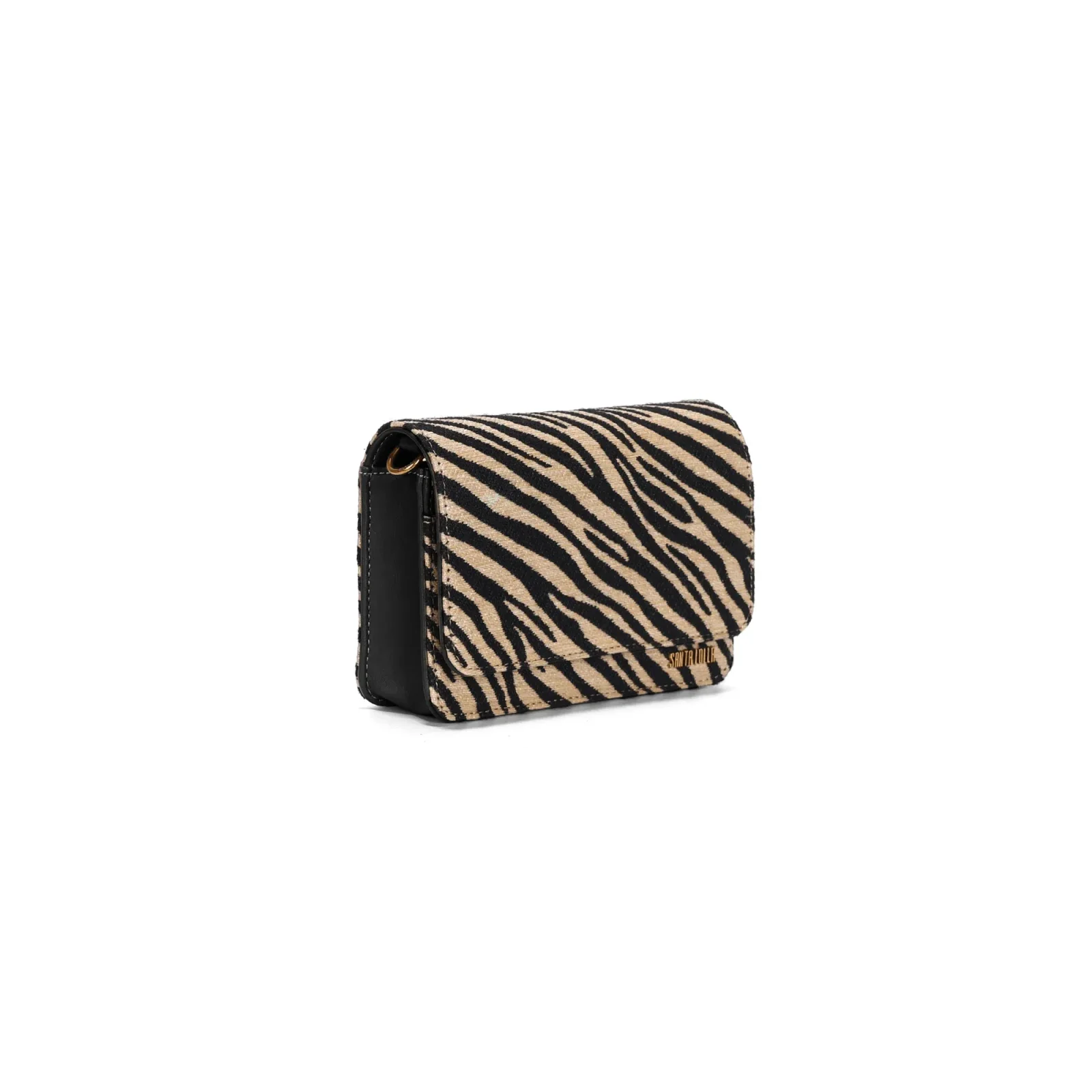 Bolsa Pequena Tramado Animal Print Zebra Transversal - vista 2 de 3