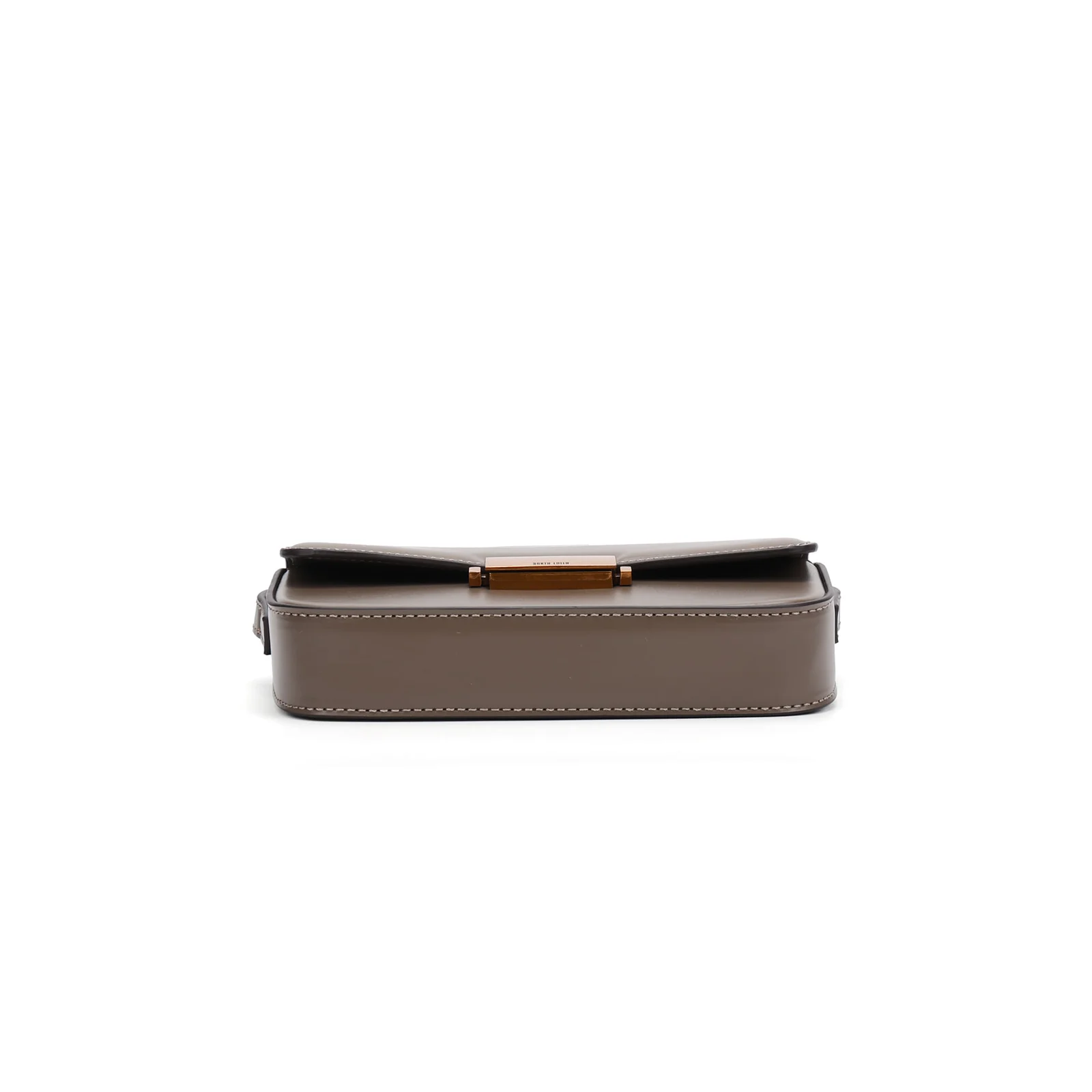 Bolsa Pequena Soft Cinza Steel Alça Transversal - vista 4 de 5