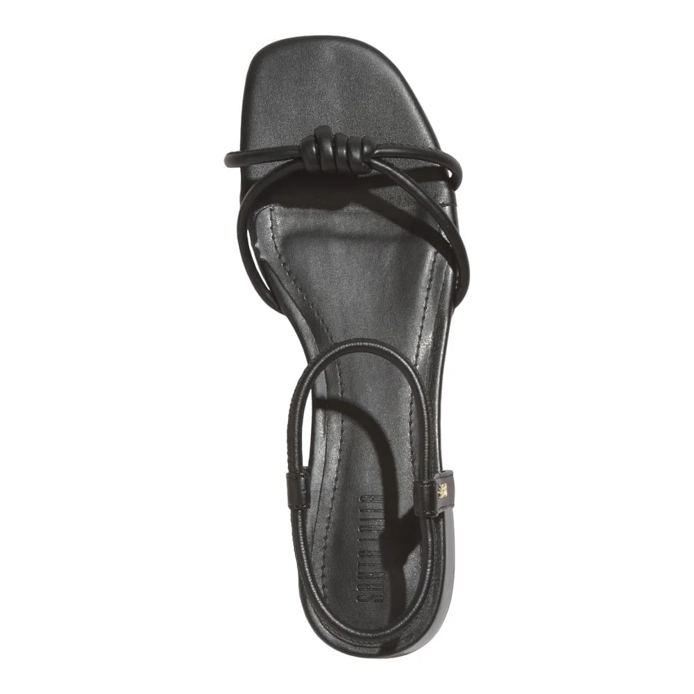 Rasteira Napa Santorine Preto - vista 4 de 6