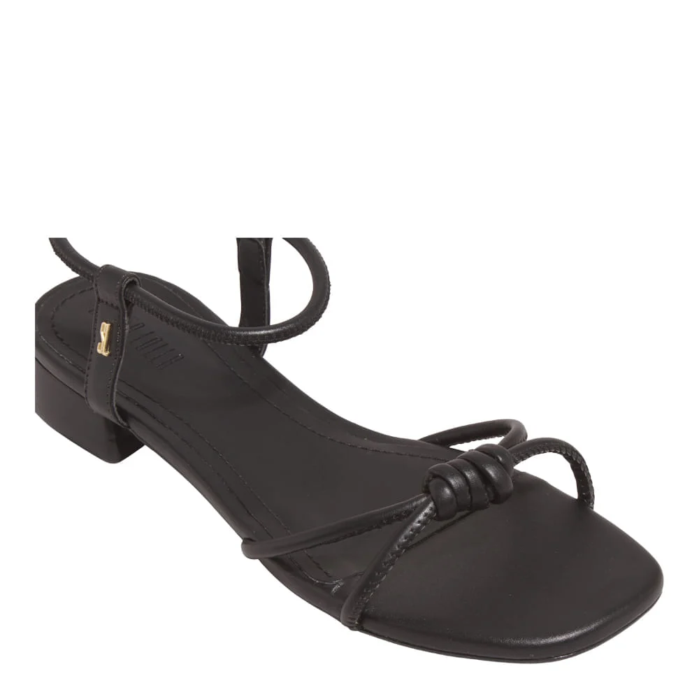 Rasteira Napa Santorine Preto - vista 5 de 6