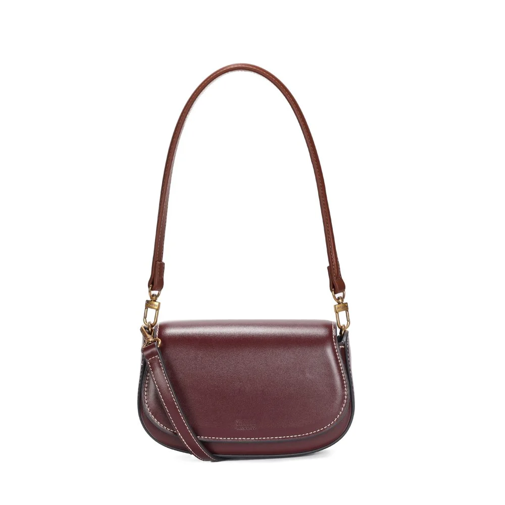 Bolsa Pequena Soft Roxo Berry Alça de Ombro - vista 1 de 4