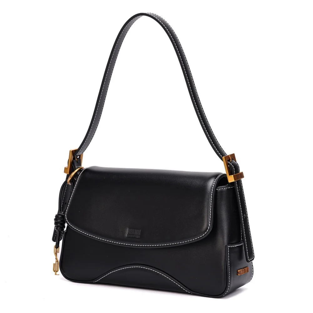 Bolsa M Material Soft Preto - vista 3 de 7