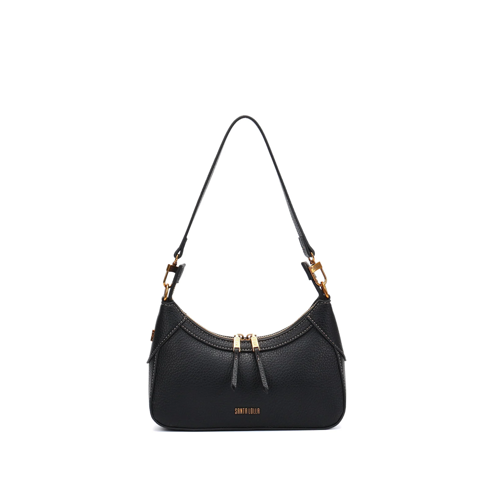 Bolsa De Ombro Pequena Floater Preto Recortes - vista 1 de 5
