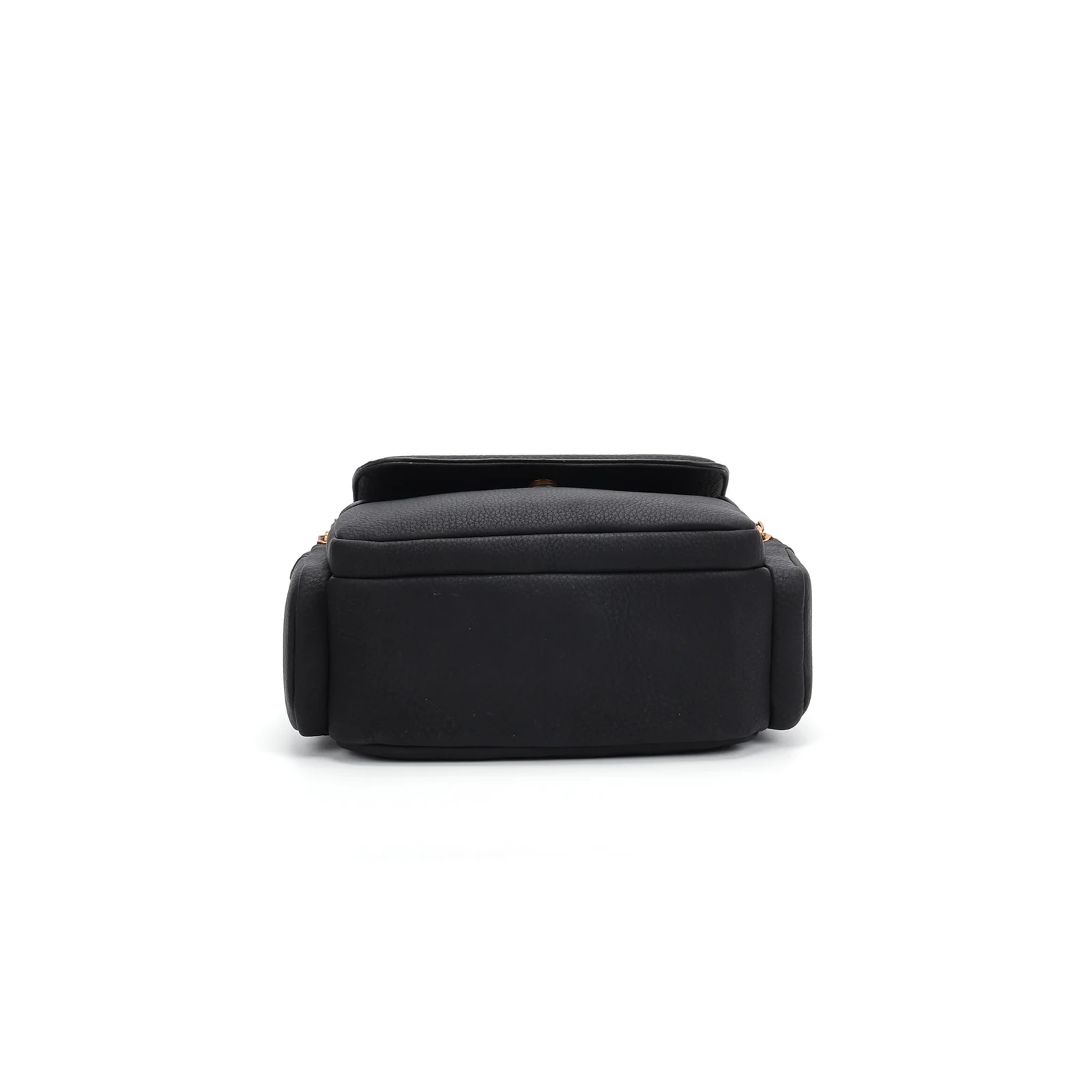 Bolsa Média Estruturada Floater Transversal Preto - vista 4 de 5
