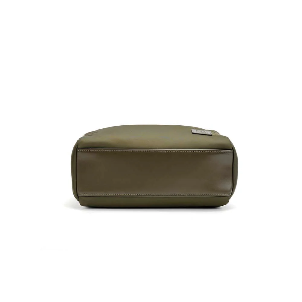 Necessaire Nylon Verde Army Alça De Mão - vista 4 de 5