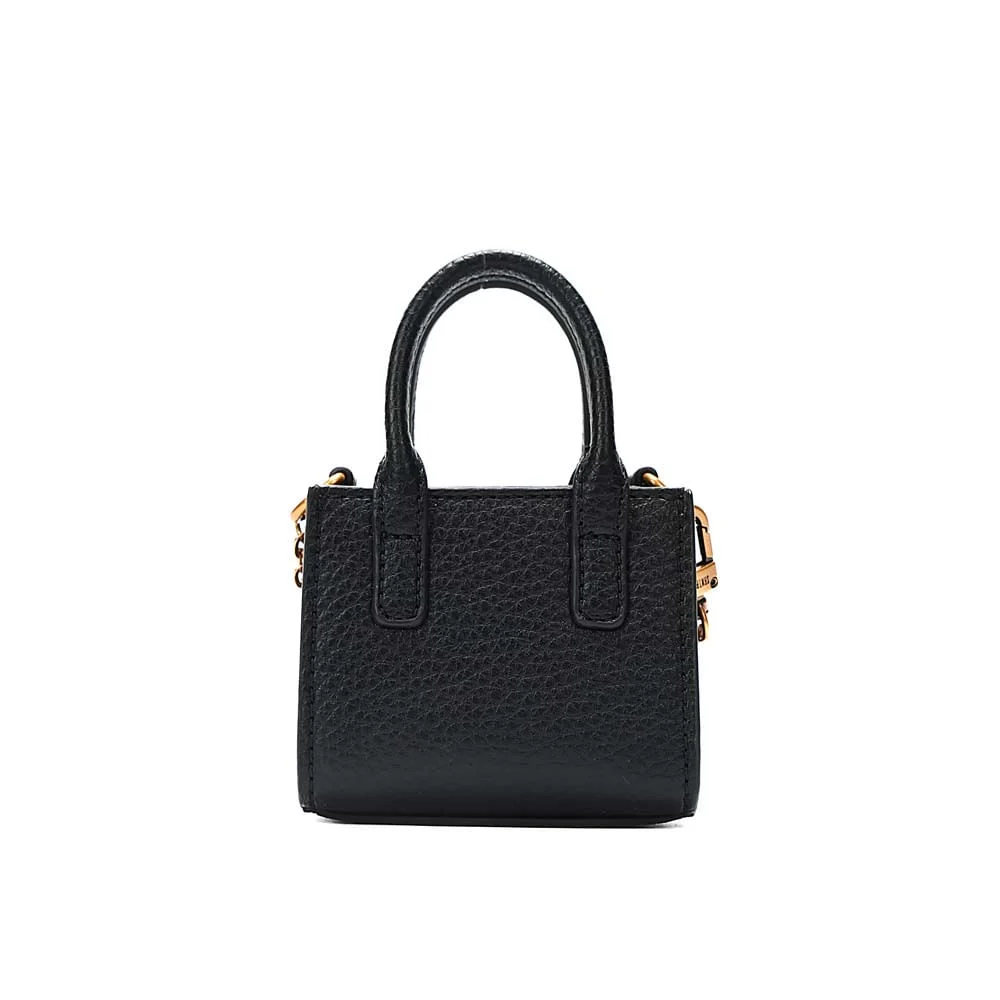 Chaveiro Mini Bolsa Floater Preta - vista 5 de 7
