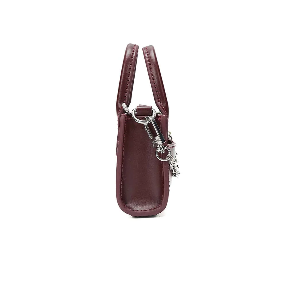 Chaveiro Mini Bolsa Floater Roxo Berry - vista 4 de 7
