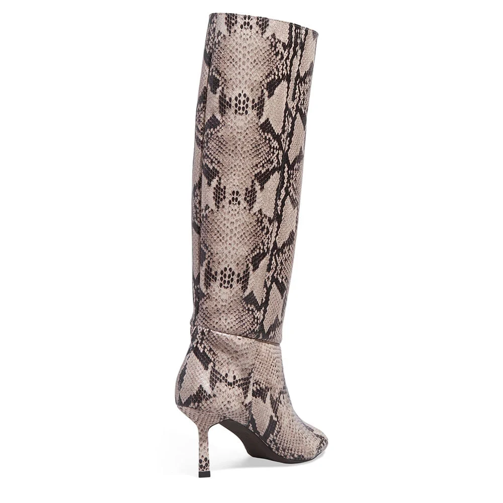 Bota Open Boot Couro Cano Alto Cobra - vista 3 de 3