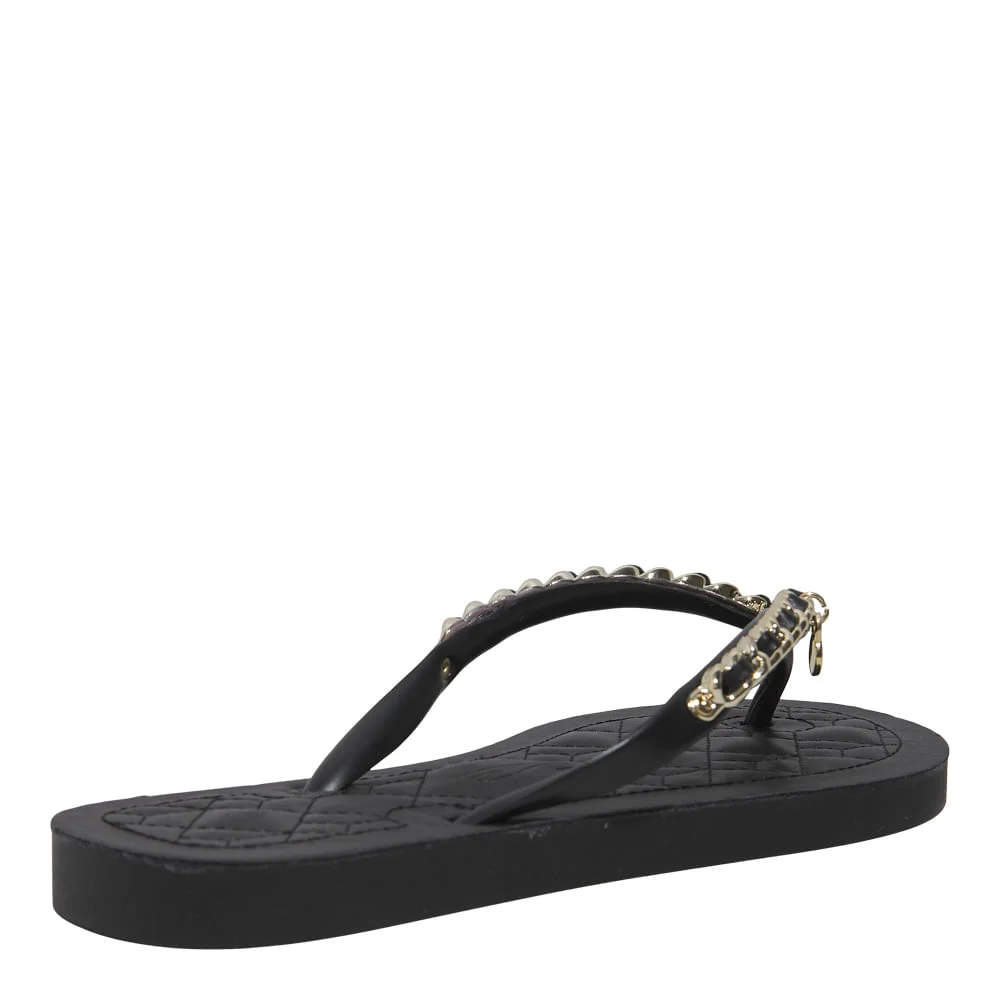Chinelo Flip Flop Borracha Preto - vista 2 de 5