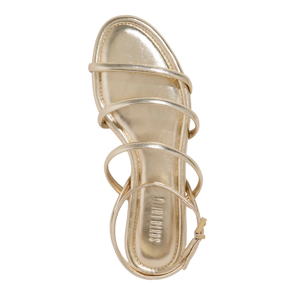 Rasteira Metallic Soft Dourada - vista 4 de 4