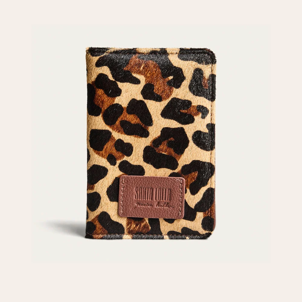 Carteira Couro Pelo Animal Print Onça - vista 1 de 3