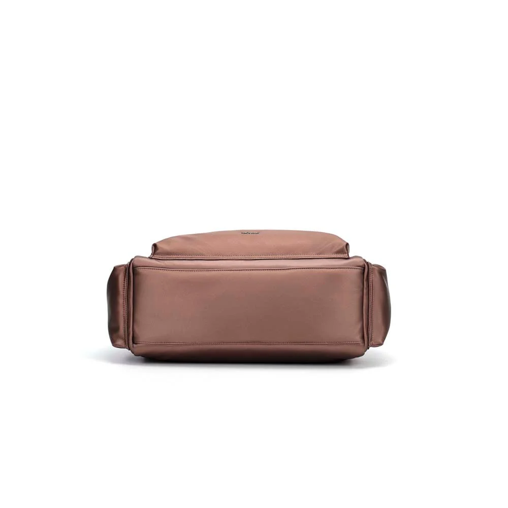 Bolsa Mala Grande Nylon Tiracolo Cinza Fog - vista 4 de 5
