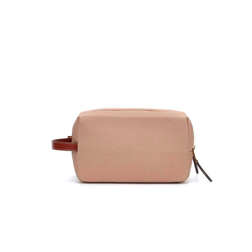 Necessaire Canvas Bege Areia - vista 3 de 6