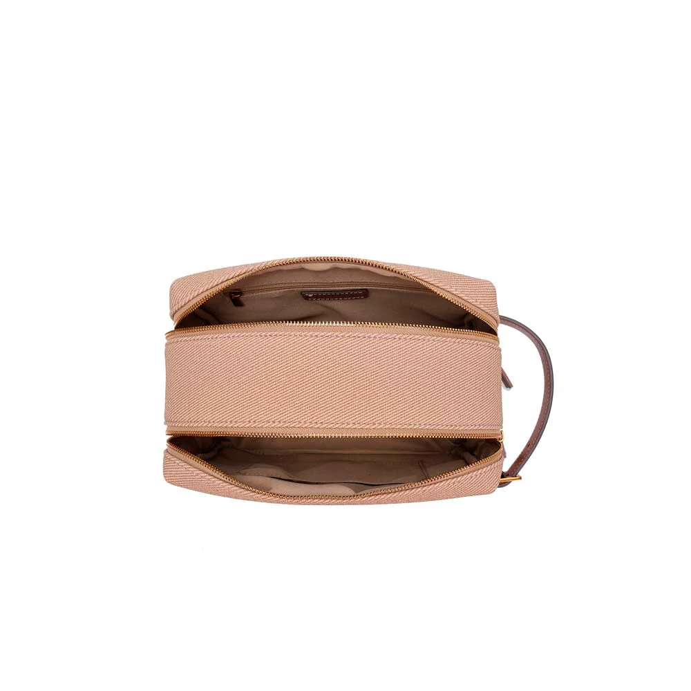 Necessaire Canvas Bege Areia - vista 5 de 6