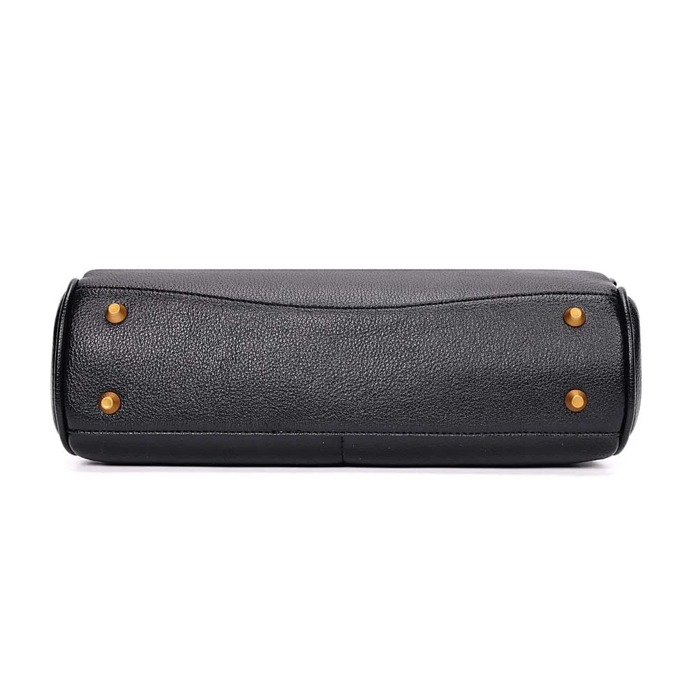 Bolsa Média Floater Alça De Ombro Preta - vista 6 de 8