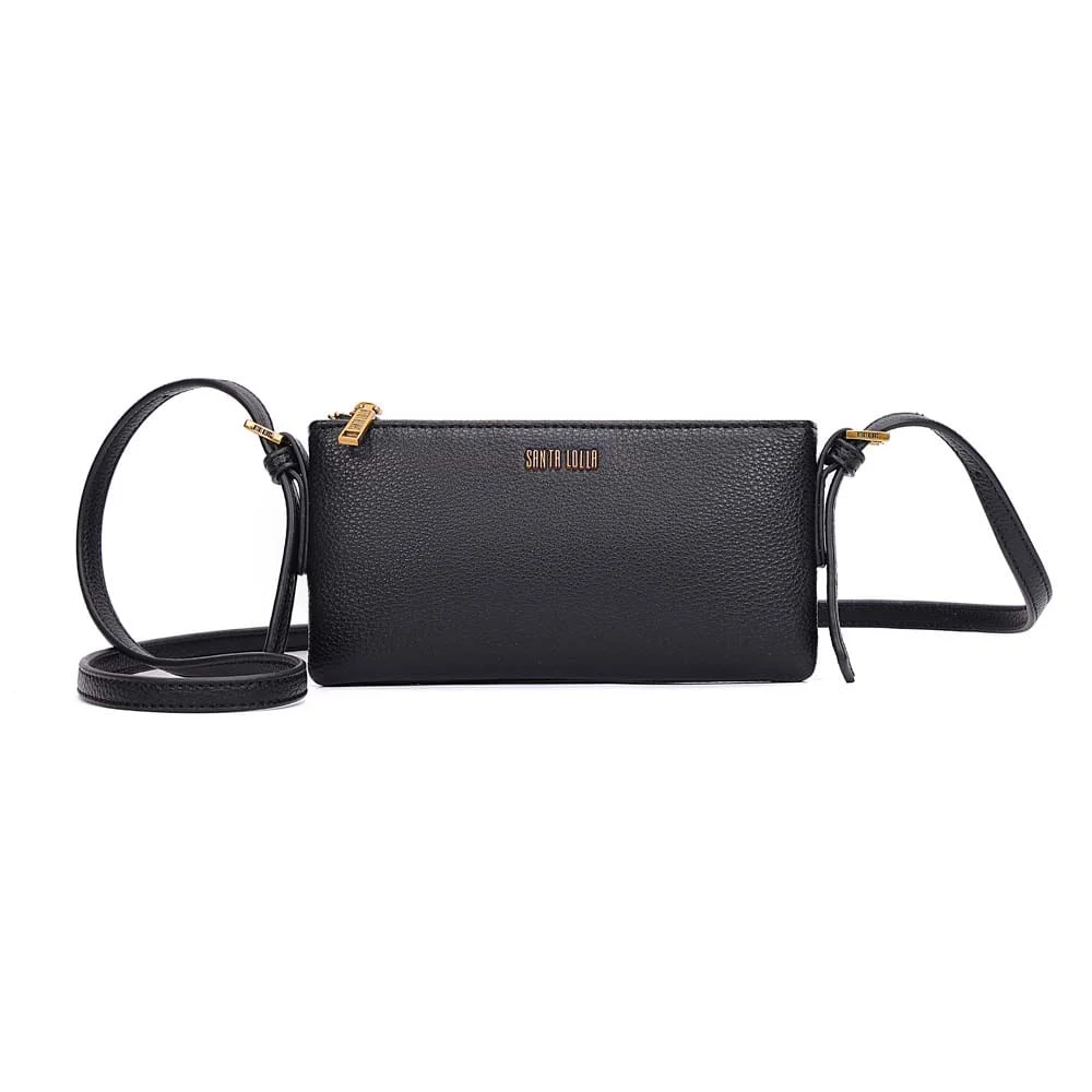 Bolsa Na Caixa Soft Transversal Preta Black - vista 2 de 7