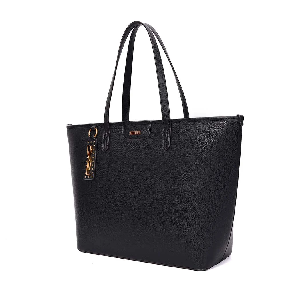 Bolsa Shopper Risco Alça De Ombro Preta - vista 3 de 7
