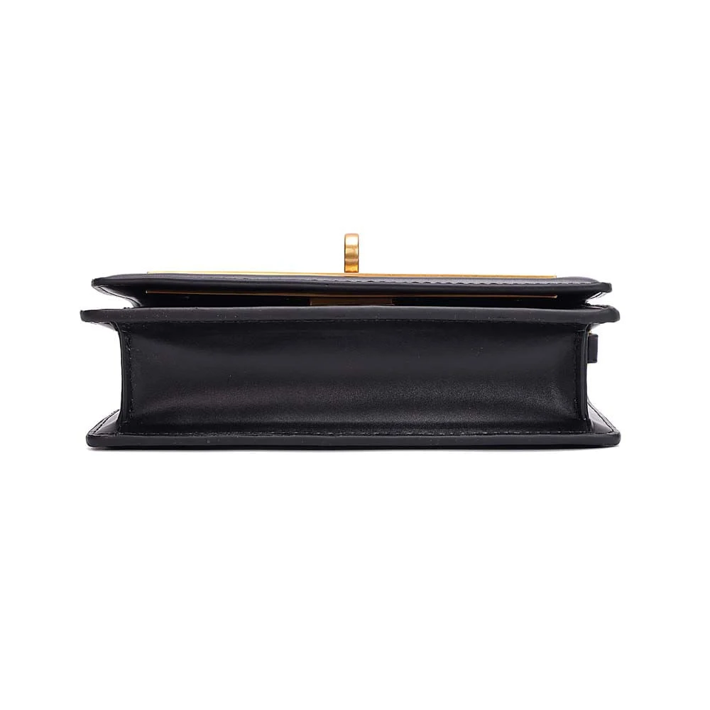 Bolsa Soft Transversal Preta - vista 6 de 8
