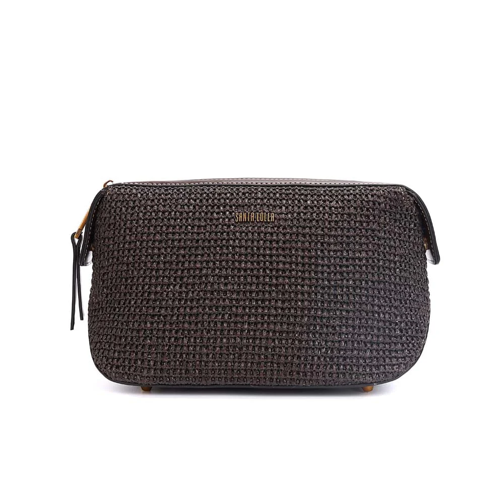 Necessaire Tramado Marrom Dark Cocoa - vista 1 de 7