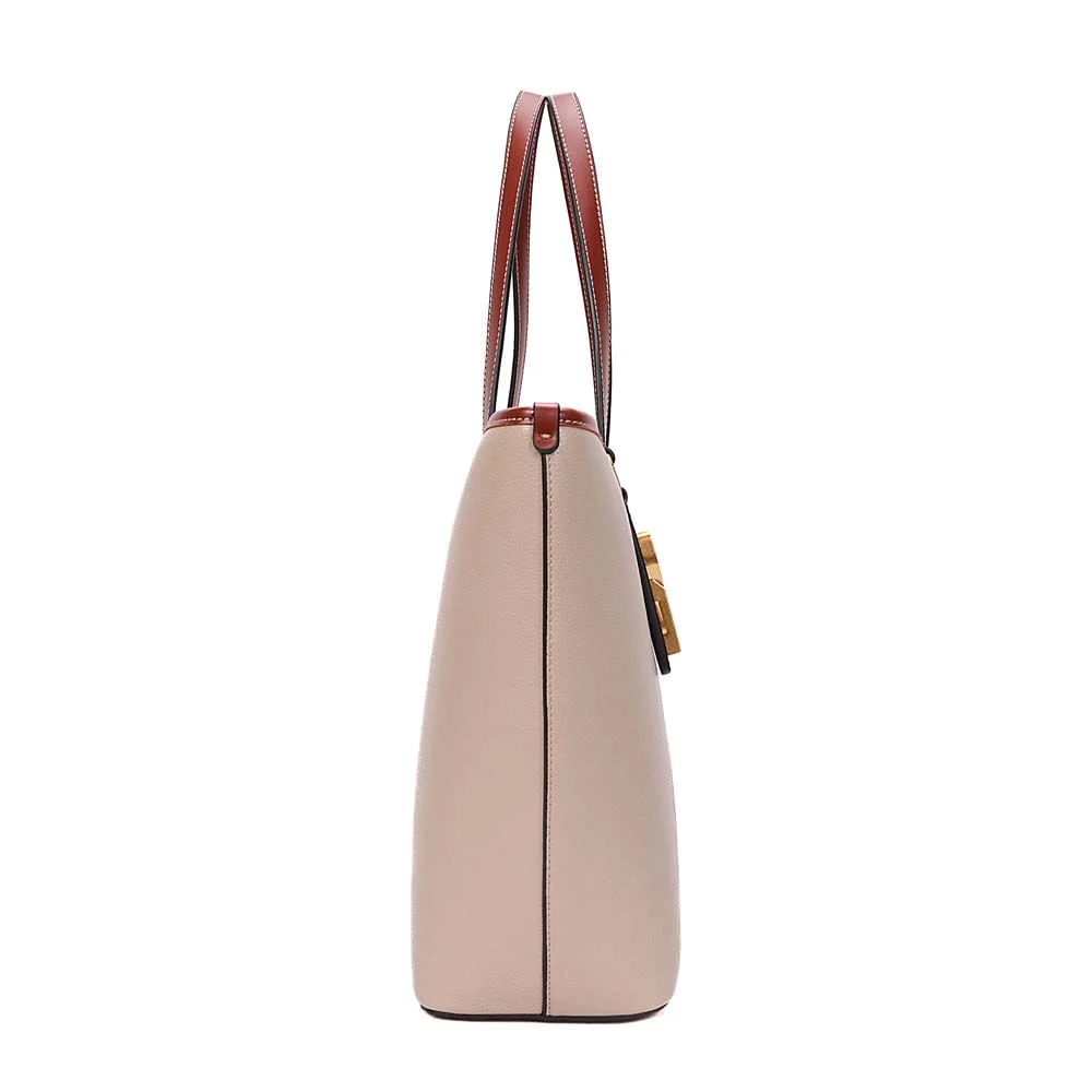 Bolsa Shopper Floater Alça De Ombro Bege Sand - vista 4 de 7