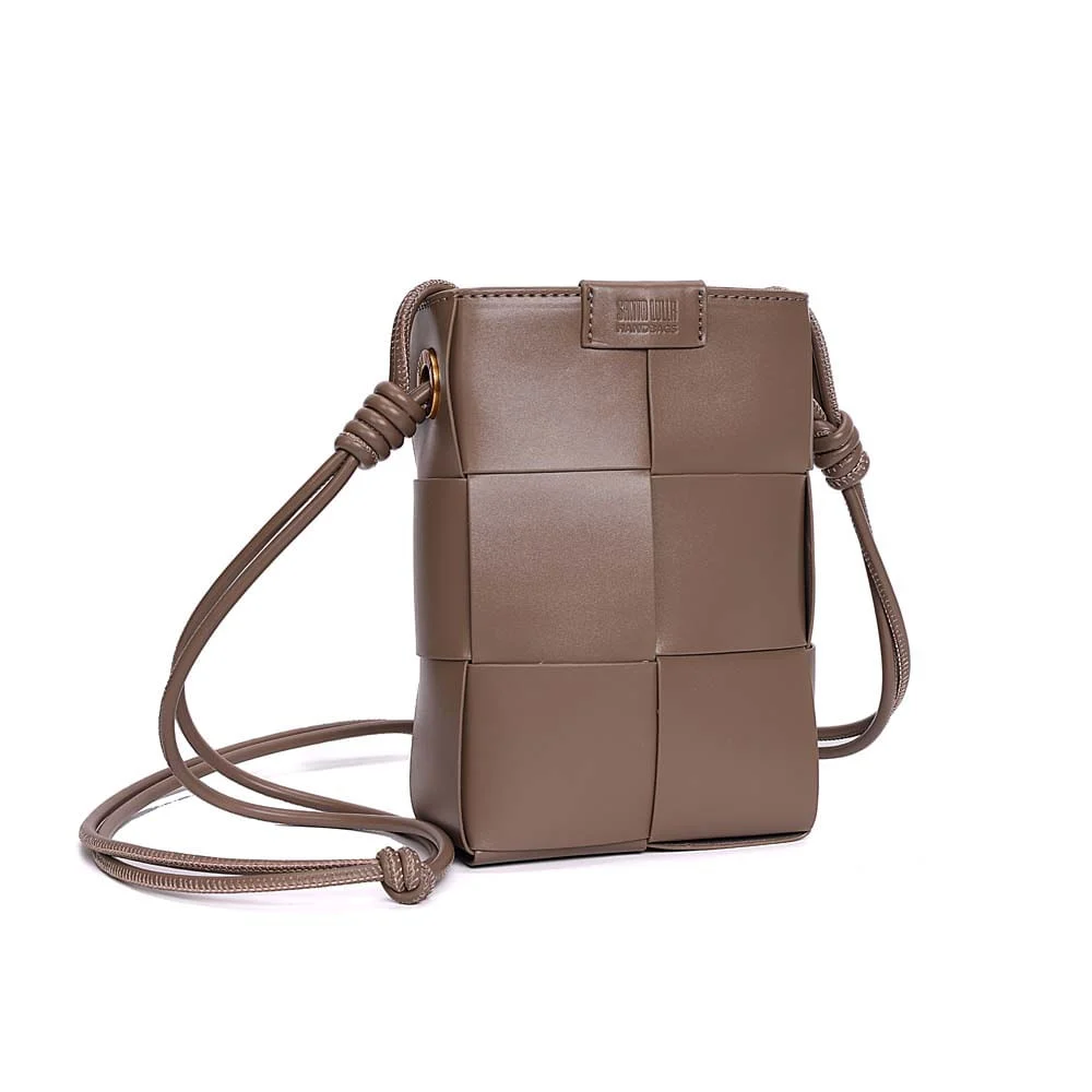 Bolsa Porta Celular Soft Transversal Cinza Fog - vista 2 de 8