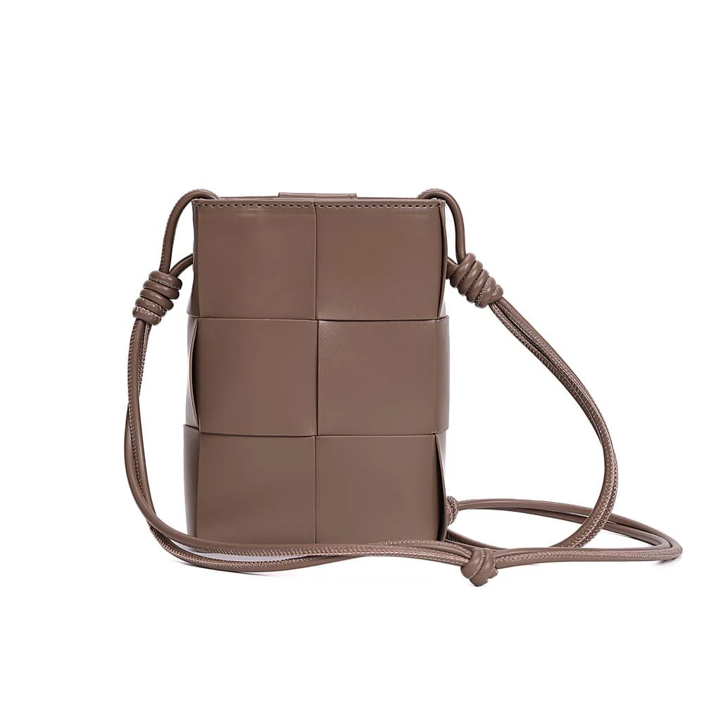 Bolsa Porta Celular Soft Transversal Cinza Fog - vista 5 de 8