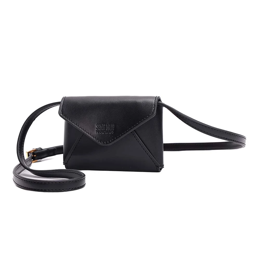 Bolsa Porta Cartão Soft Preto Transversal - vista 3 de 7