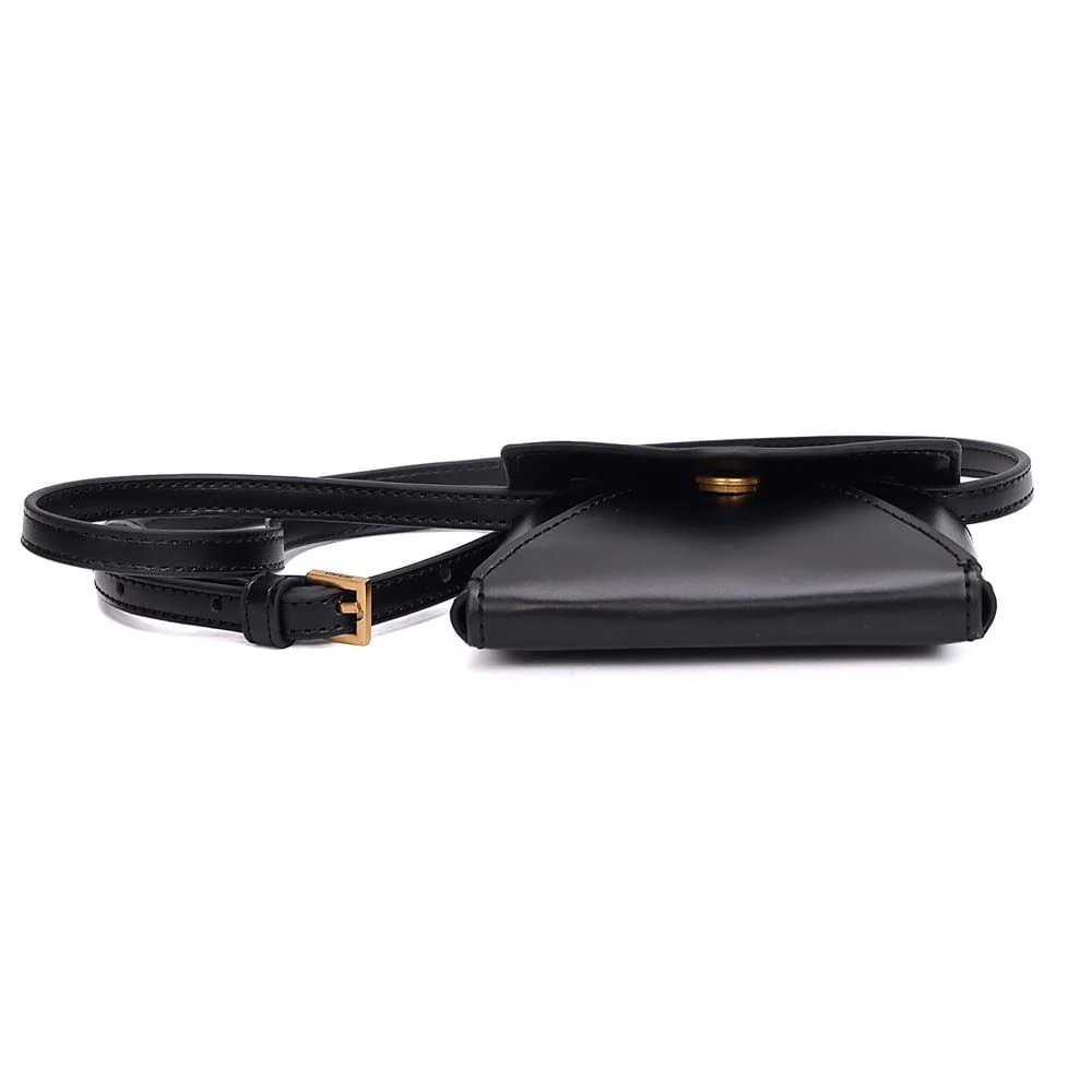 Bolsa Porta Cartão Soft Preto Transversal - vista 6 de 7