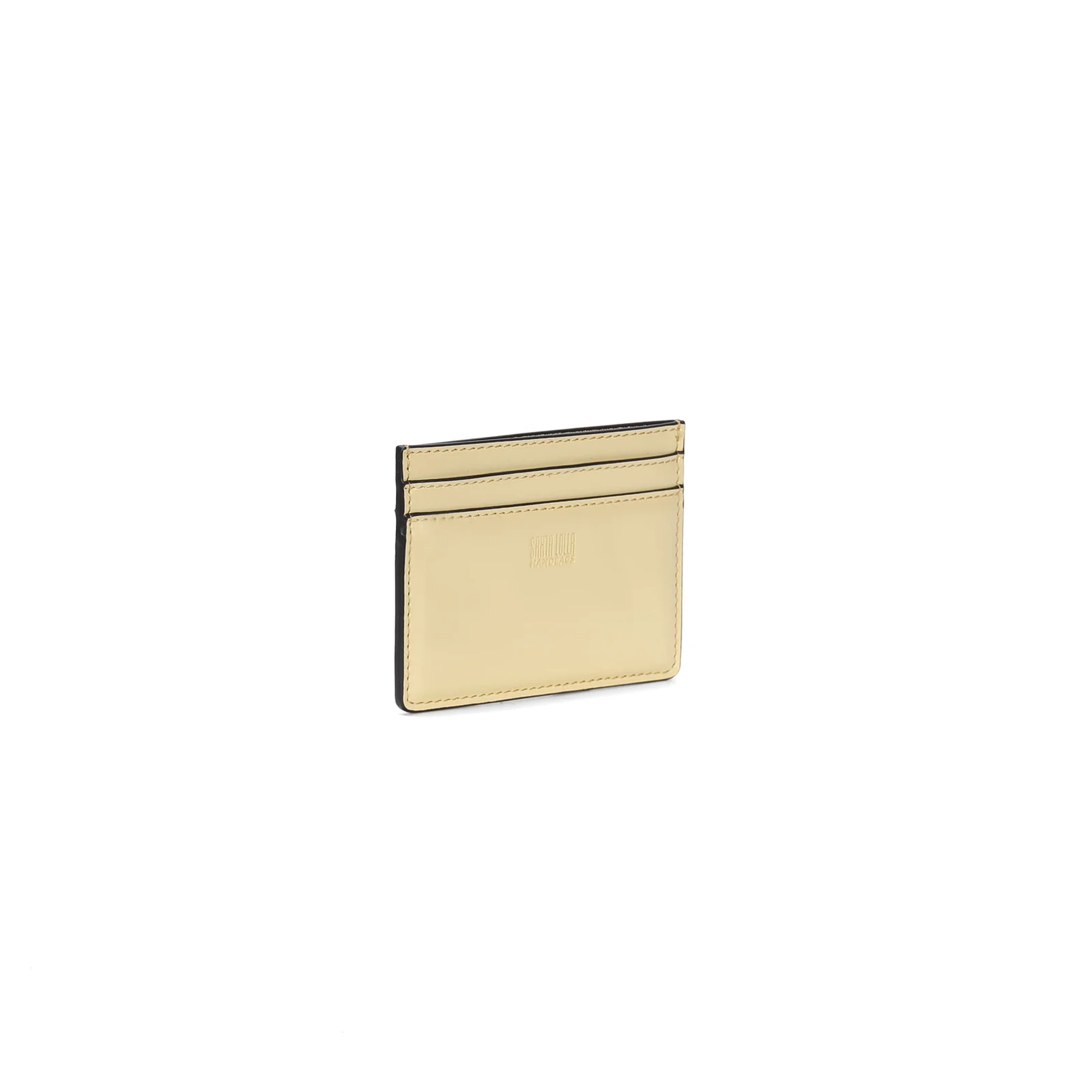 Porta Cartão Pequeno Soft Liso Amarelo - vista 1 de 2