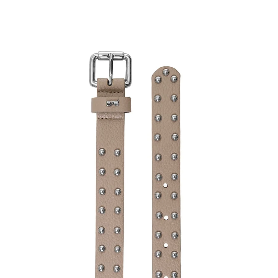 Cinto croco nude sl tachas prata - vista 2 de 2