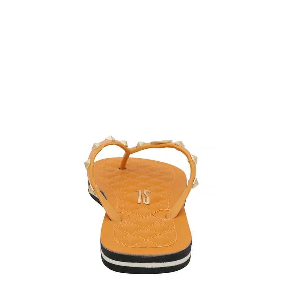 Flip Flop Rebite Amarelo - vista 3 de 4