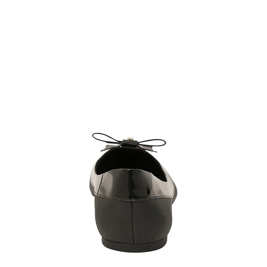 Sapatilha Milano Preto Bico Fino - vista 3 de 4
