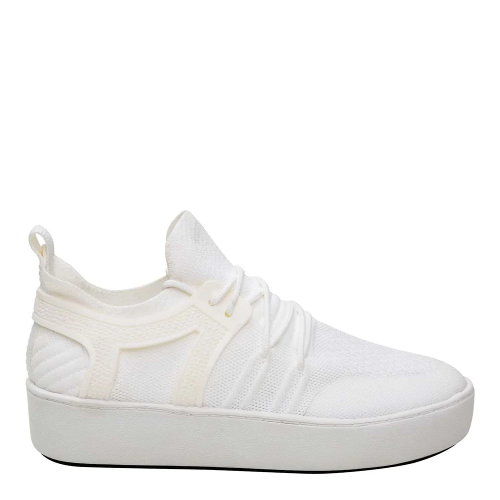 Tênis Knit Sola Alta Branco - vista 1 de 4