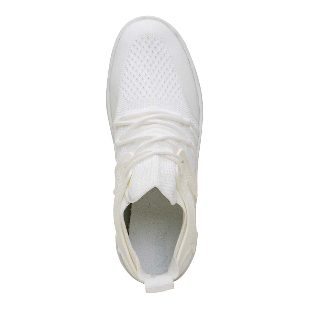 Tênis Knit Sola Alta Branco - vista 4 de 4