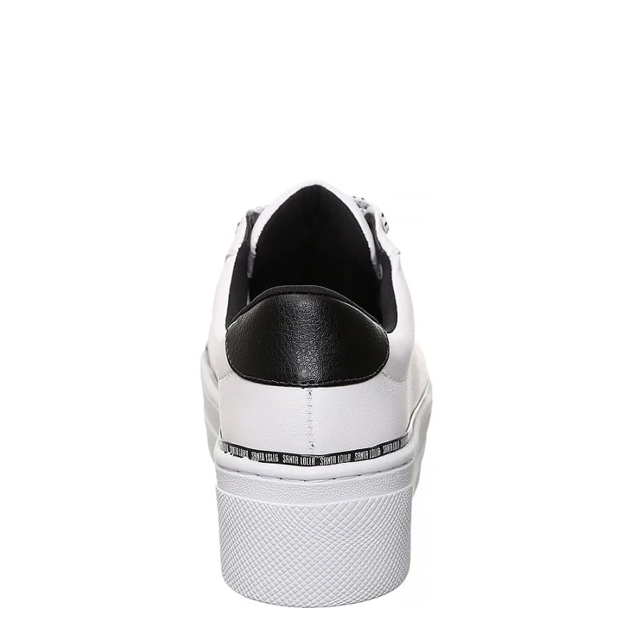 Tênis Flatform Preto e Branco - vista 4 de 4
