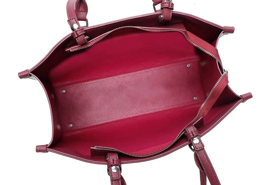 Bolsa Shopper Tag Vinho - vista 4 de 4