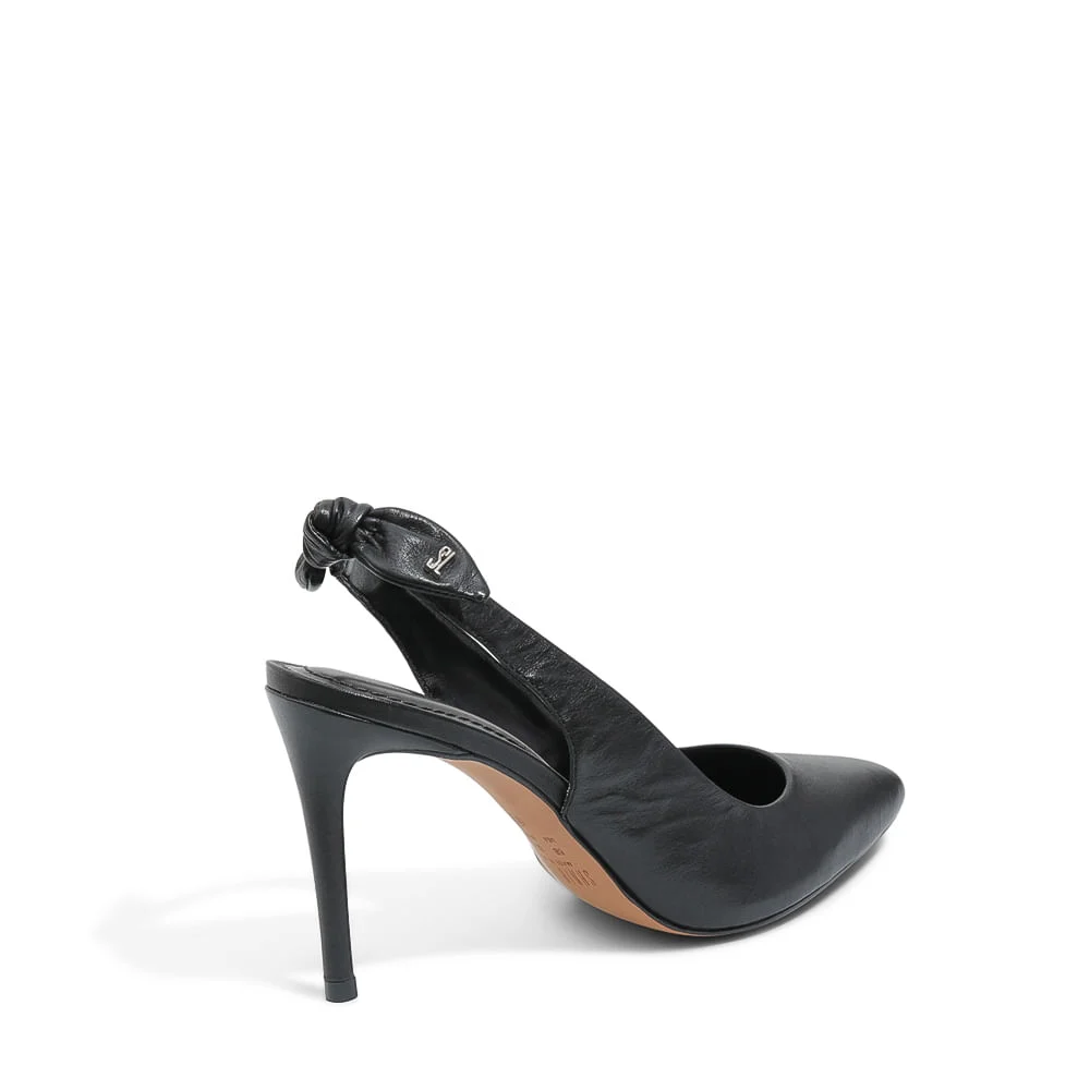 Scarpin Couro Pelica Soft 2 Preto - vista 2 de 3