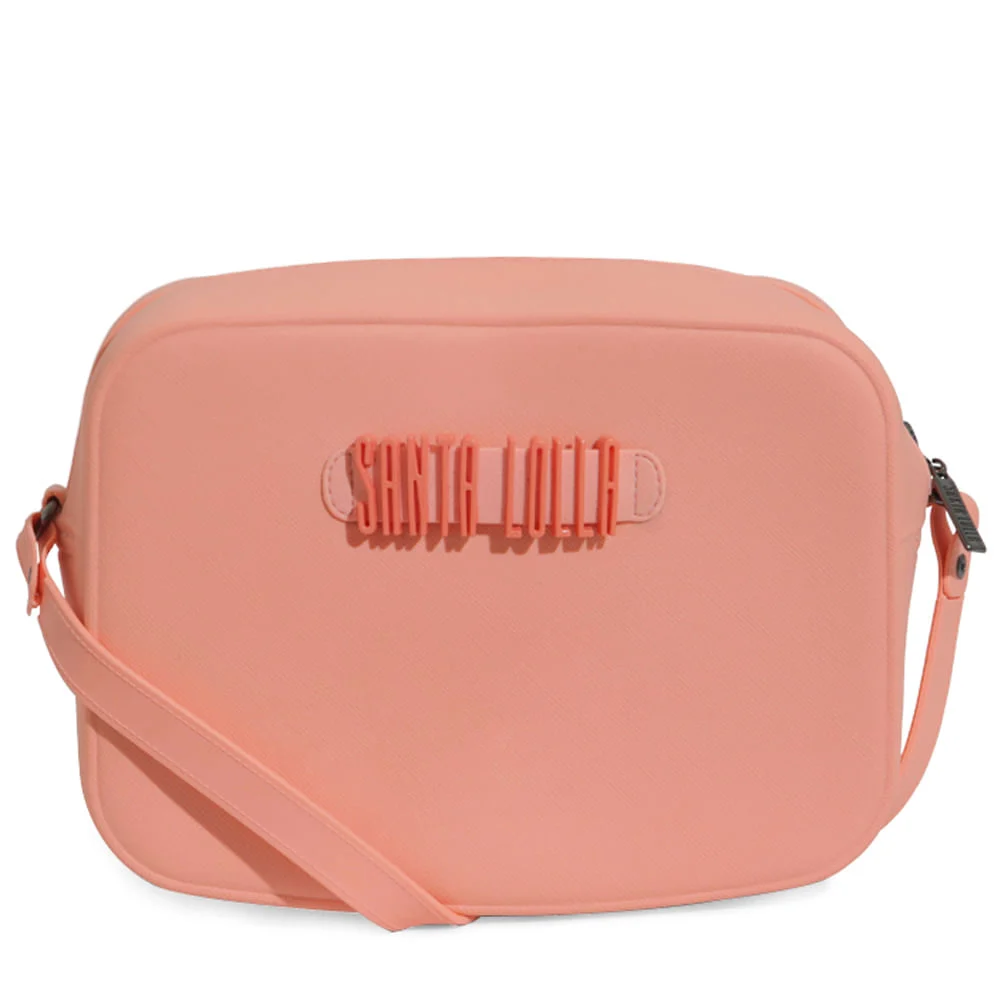 Bolsa Borracha Laranja Pêssego - vista 1 de 3