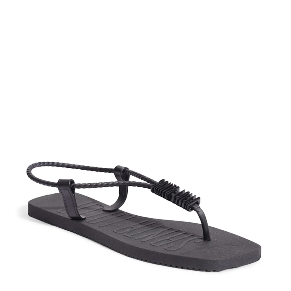Flip Flop Borracha Preto - vista 3 de 4