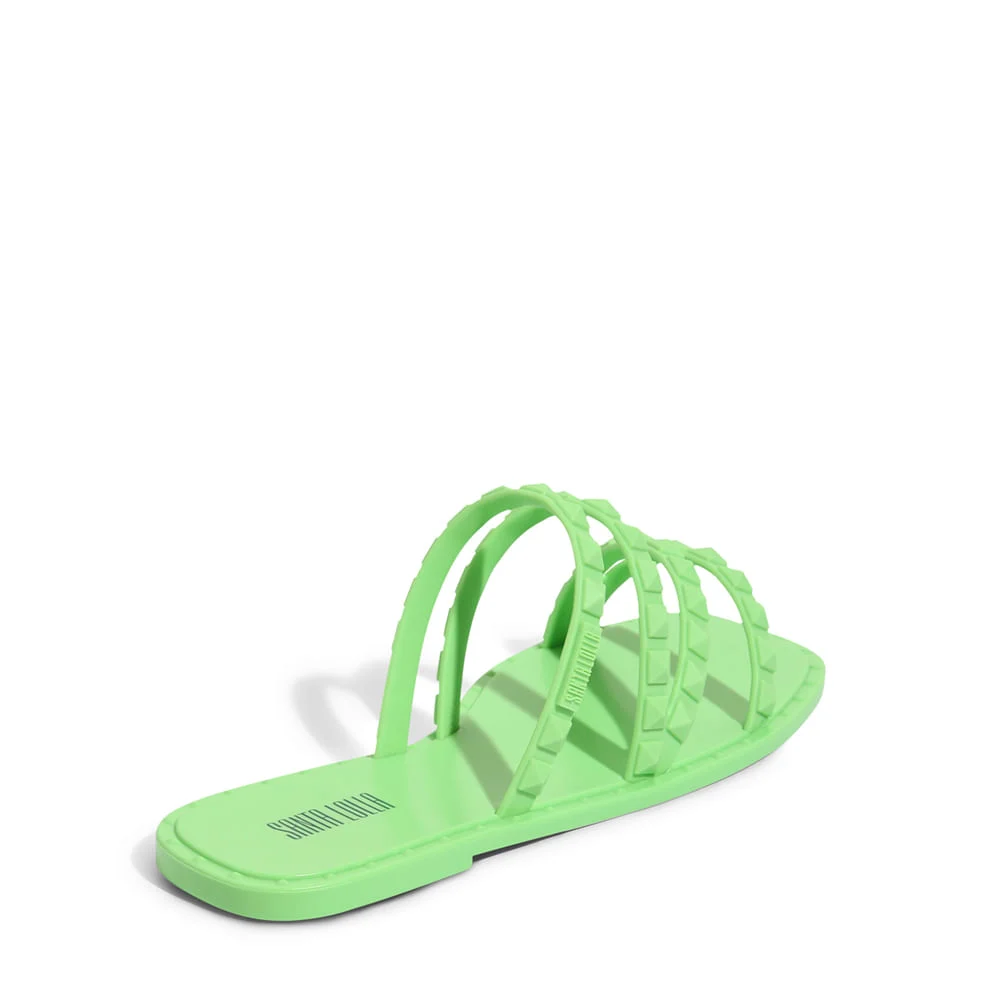 Flip Flop Borracha Verde Menta - vista 3 de 4